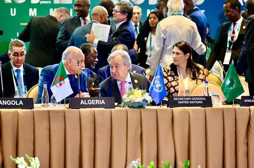 The Minister of State, Mr. Ahmed Attaf, participated in the opening session of the seventh summit on cooperation and partnership between the African Union and the European Union